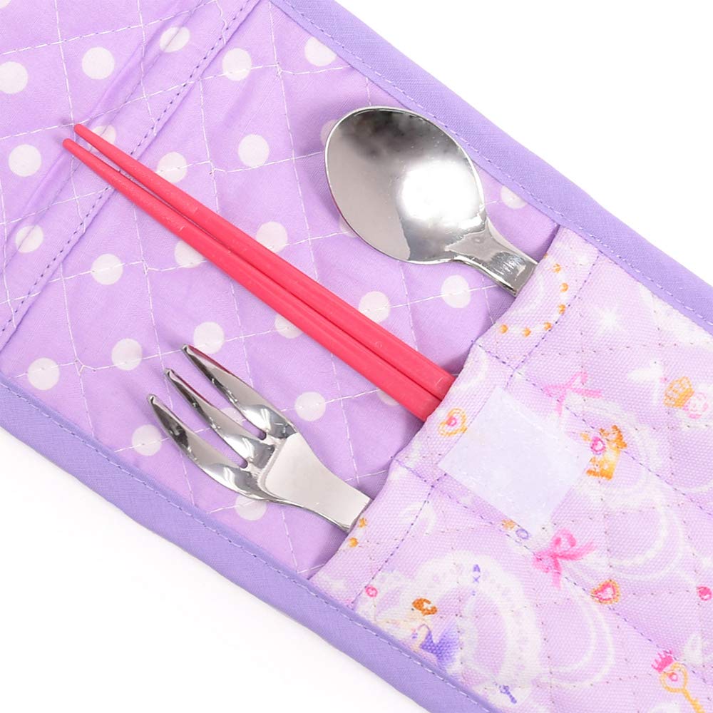 Amazon.co.jp: COLORFUL CANDY STYLE カトラリーケース 女の子 布 子供